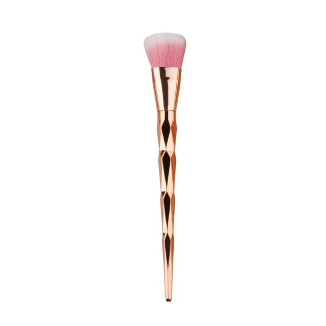 QUEEN ROSE GOLD 10 PCS BRUSH SET