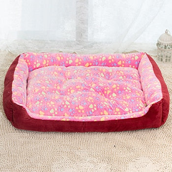 DOG BED WATERPROOF WASHABLE PET HOUSE MAT