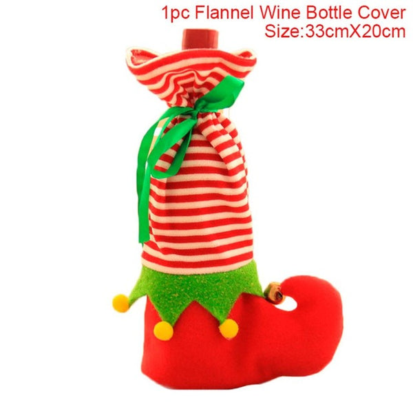 Wine Bottle Christmas Decorations