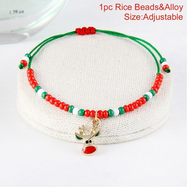 2018 Christmas Santa Claus Bracelet